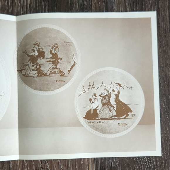 🎨Norman Rockwell Collector Plate, Walking Through Merrie Englande w/ PAPERWORK! - Picture 13 of 16